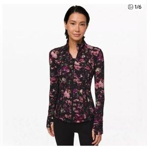 Lululemon Floral Zip-Up Jacket